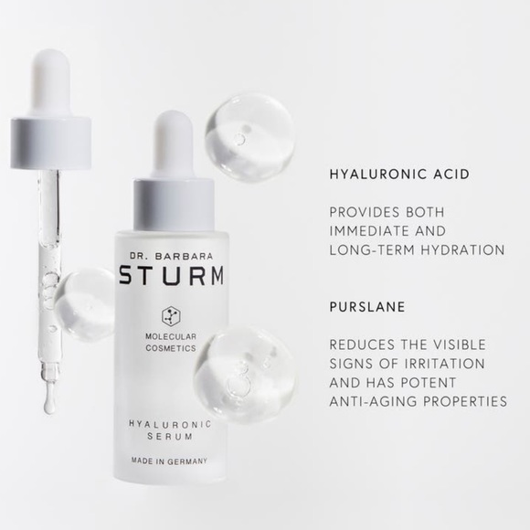 $27❤️‍🔥 Dr. Barbara Sturm Hyaluronic Serum 💧 NEW IN BOX Molecular Hydration - Picture 3 of 6